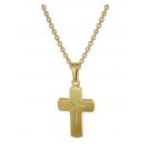 trendor 48610 Gold Anhänger Kreuz
