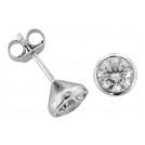 trendor 69715 Silber Zirkonia Ohrstecker