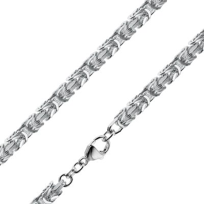 trendor 86113 Herren Silber-Halskette