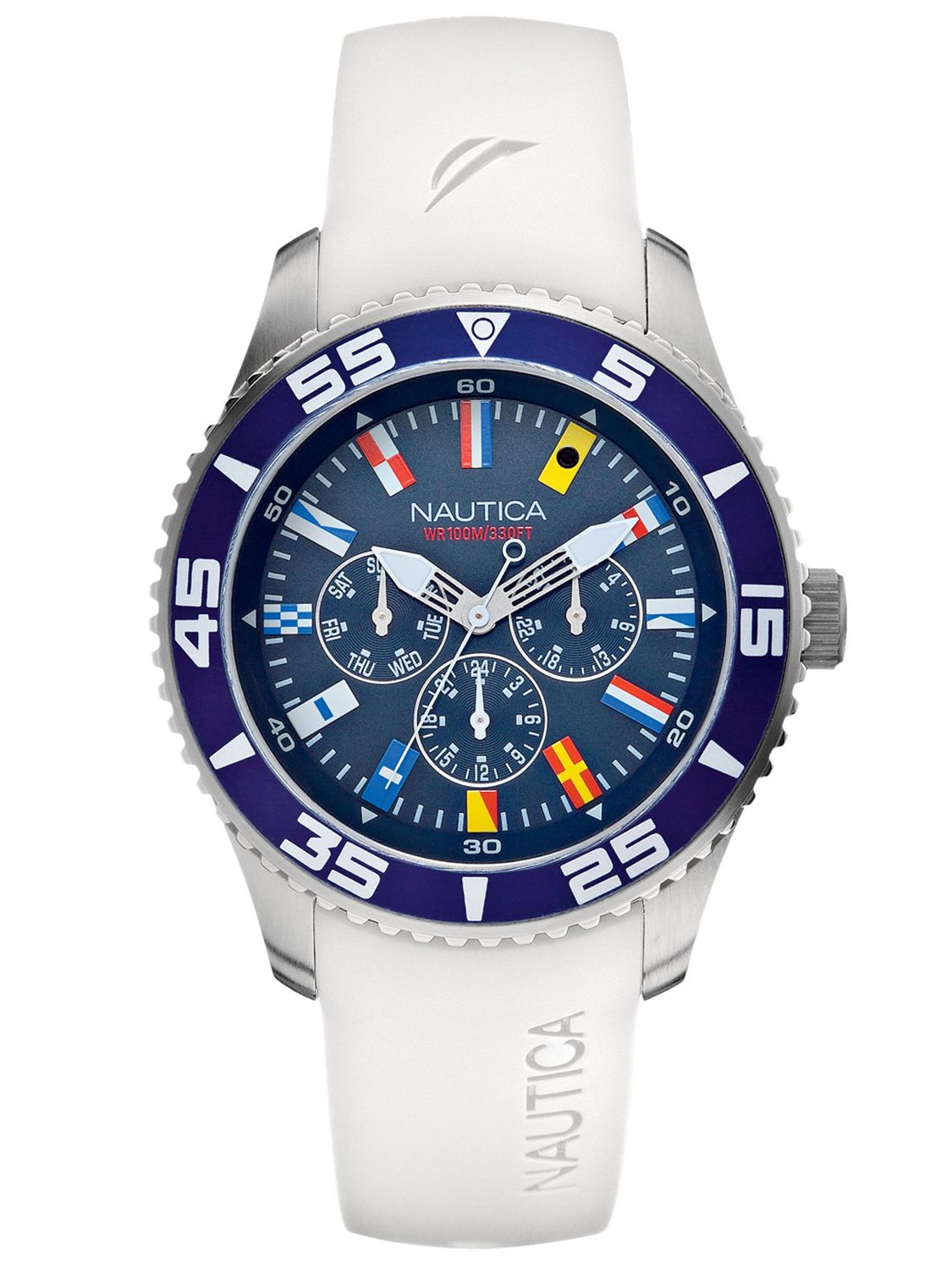 Nautica Men's Watches A12629G Flags Multifunction Mens Watch
